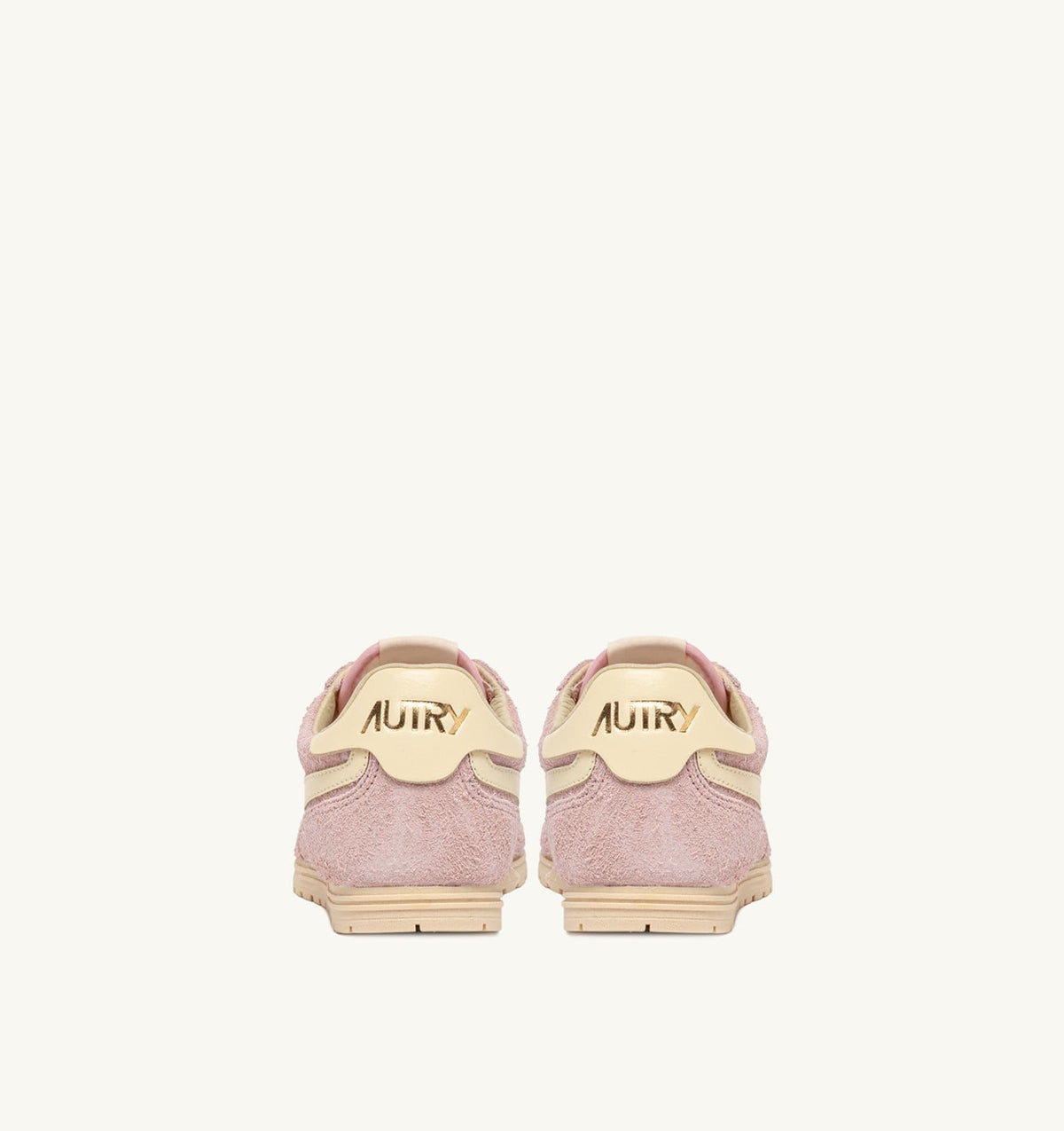 SNEAKERS WINDSPIN IN SUEDE AND LEATHER COLOR ROSEMARY AND RUTABAGA - AUTRY Great Value
