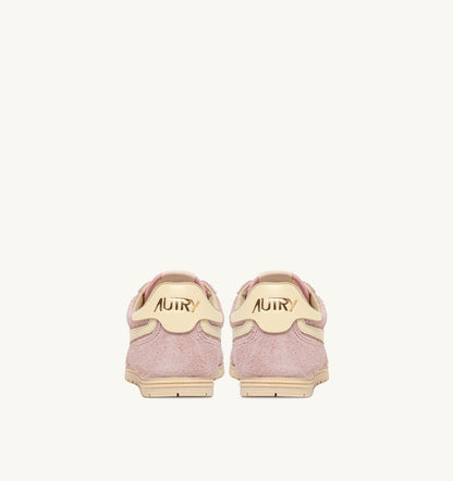 SNEAKERS WINDSPIN IN SUEDE AND LEATHER COLOR ROSEMARY AND RUTABAGA - AUTRY Great Value