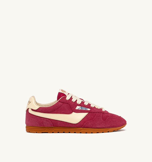 SNEAKERS WINDSPIN IN SUEDE AND LEATHER COLOR CHEYENNE AND RUTABAGA - AUTRY Latest