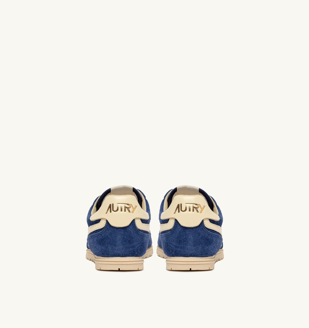 SNEAKERS WINDSPIN IN SUEDE AND LEATHER COLOR INFINITO AND RUTABAGA - AUTRY Classic