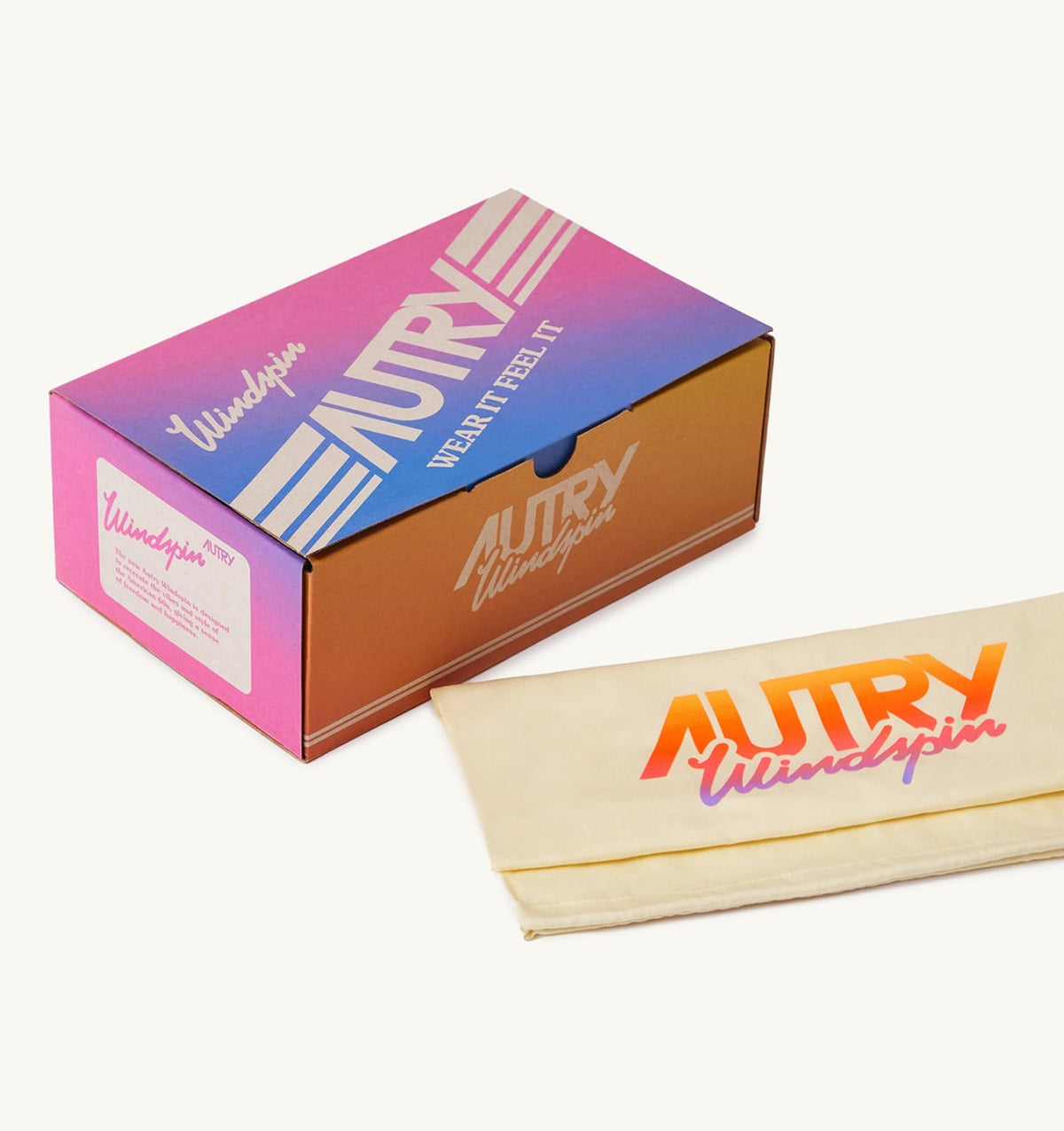 SNEAKERS WINDSPIN IN SUEDE AND LEATHER COLOR INFINITO AND RUTABAGA - AUTRY Classic