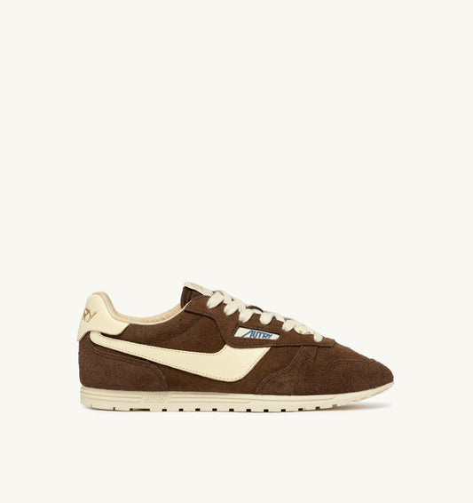 WINDSPIN SNEAKERS IN TUNDRA AND RUTABAGA SUEDE AND LEATHER - AUTRY Latest