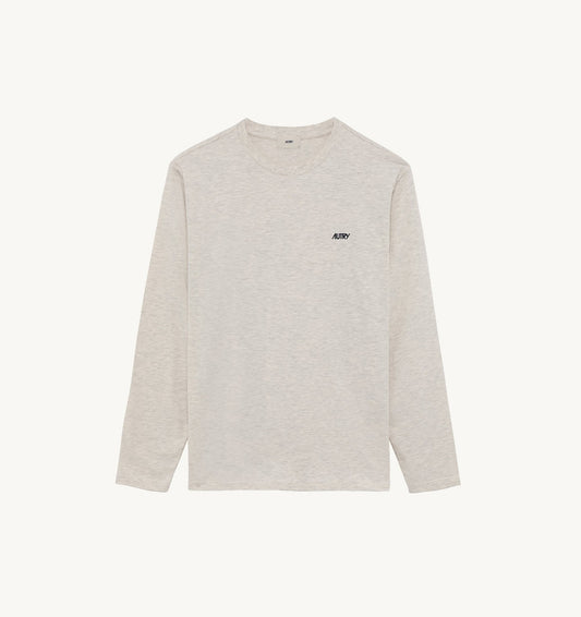 LONG-SLEEVE EMBROIDERED LOGO TEE UNISEX - AUTRY Everyday