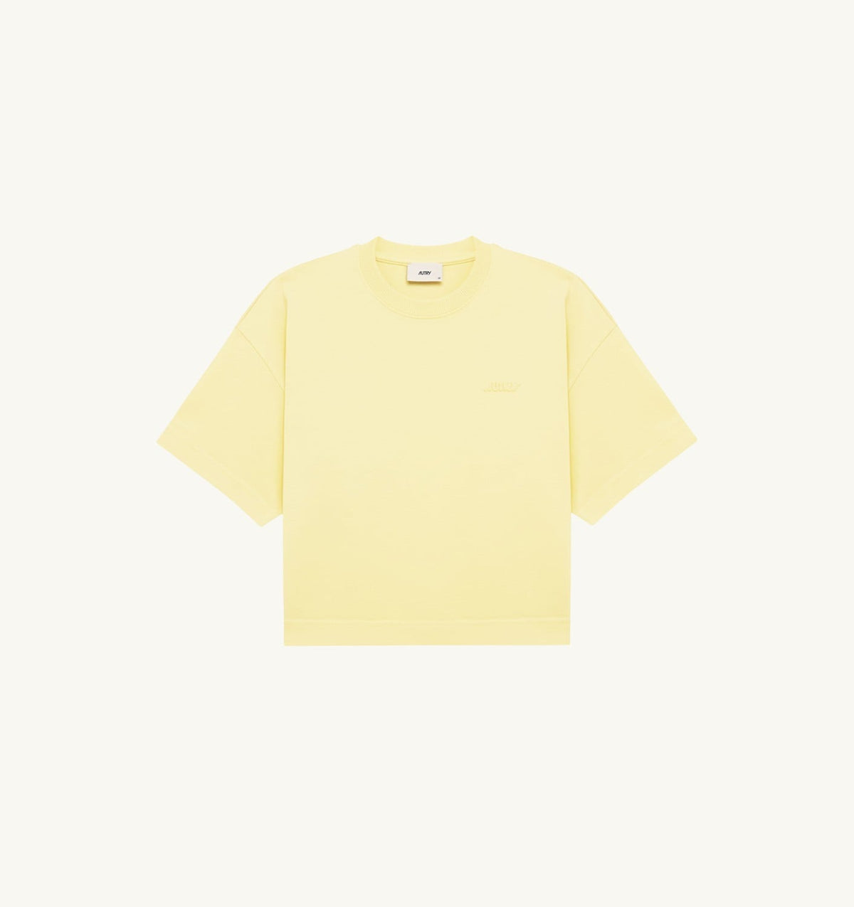 TONAL LOGO BOXY TEE WOMAN - AUTRY Essential