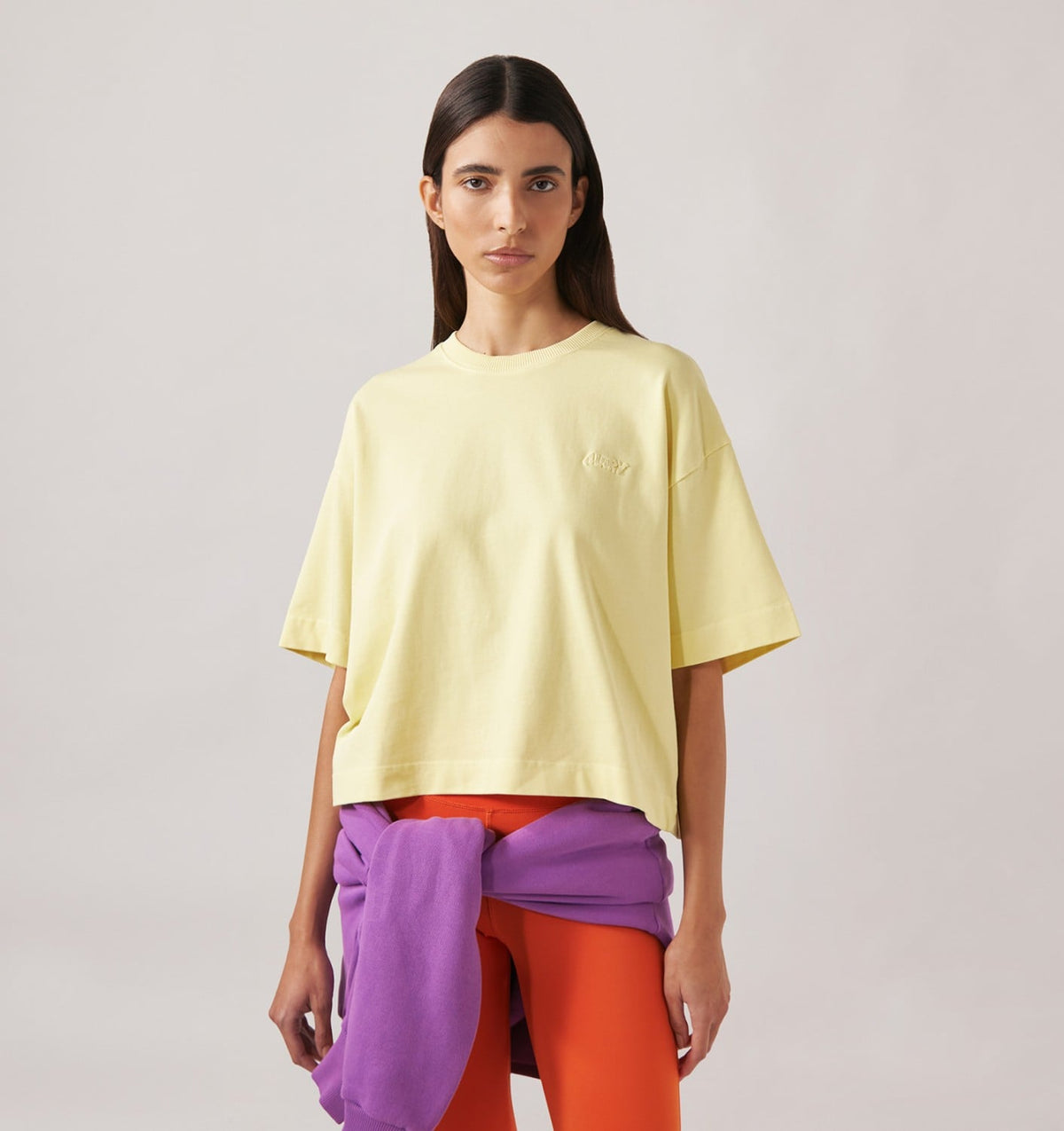 TONAL LOGO BOXY TEE WOMAN - AUTRY Essential