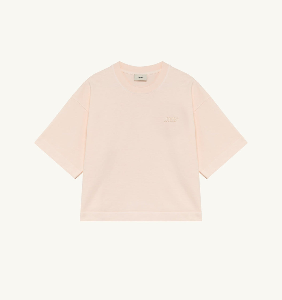 TONAL LOGO BOXY TEE WOMAN - AUTRY Great Value