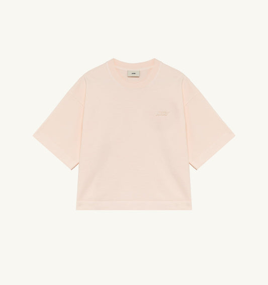 TONAL LOGO BOXY TEE WOMAN - AUTRY Great Value