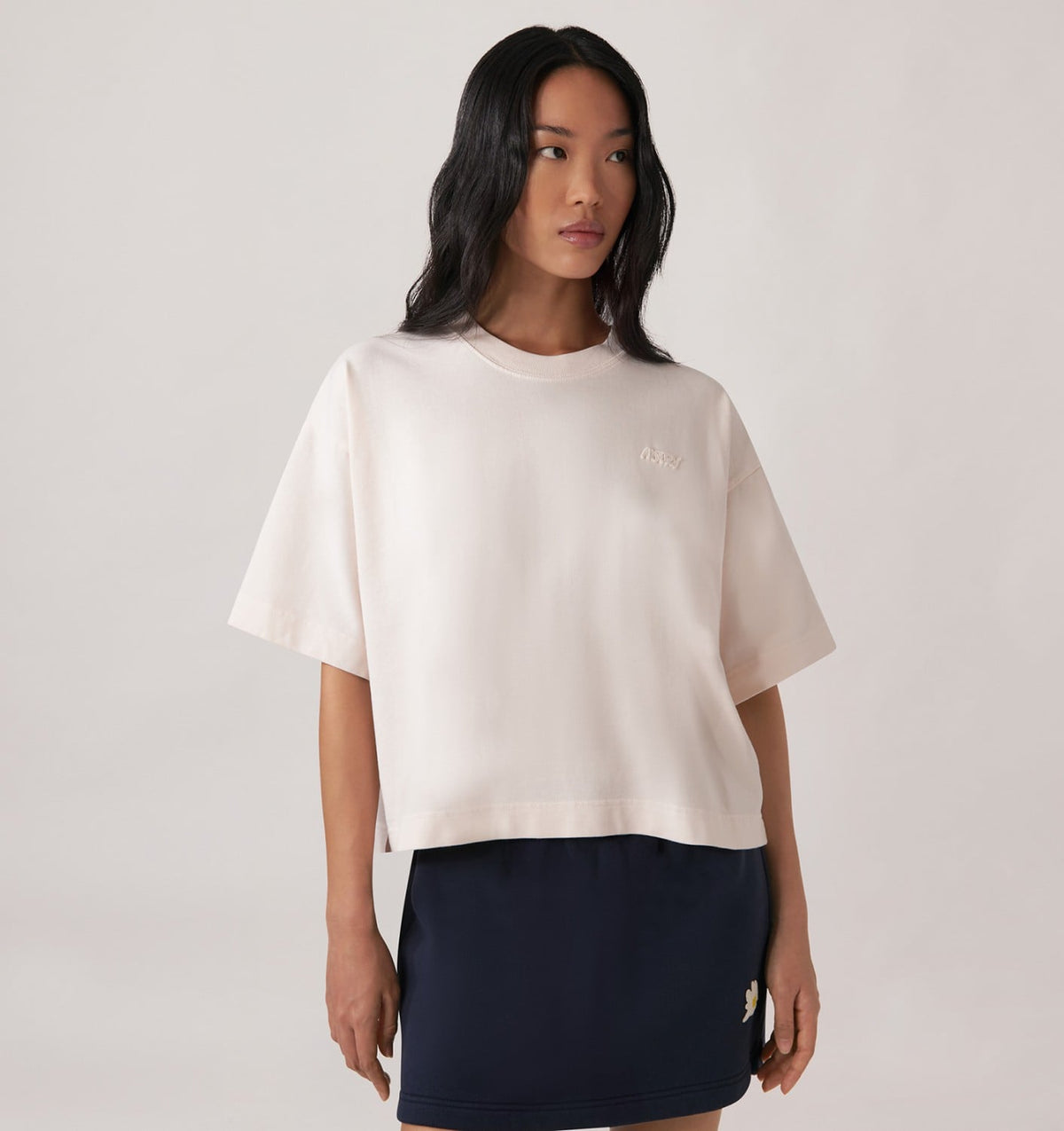 TONAL LOGO BOXY TEE WOMAN - AUTRY Great Value