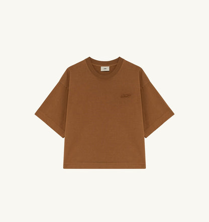 TONAL LOGO BOXY TEE WOMAN - AUTRY Latest