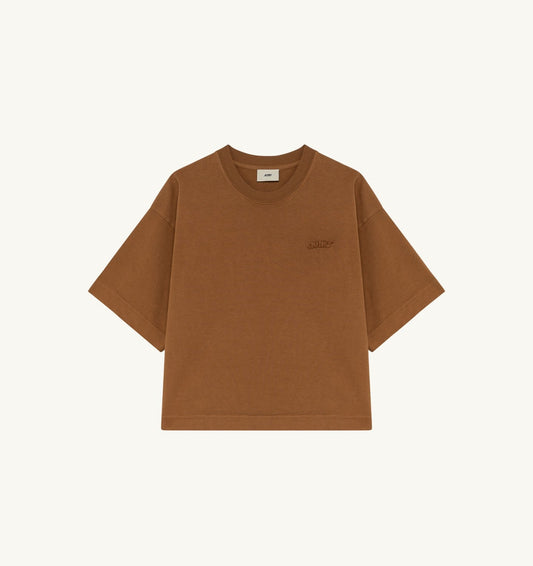 TONAL LOGO BOXY TEE WOMAN - AUTRY Latest