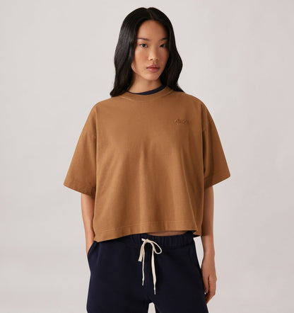 TONAL LOGO BOXY TEE WOMAN - AUTRY Latest