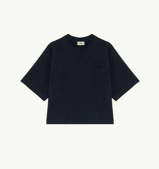 TONAL LOGO BOXY TEE WOMAN - AUTRY Quality