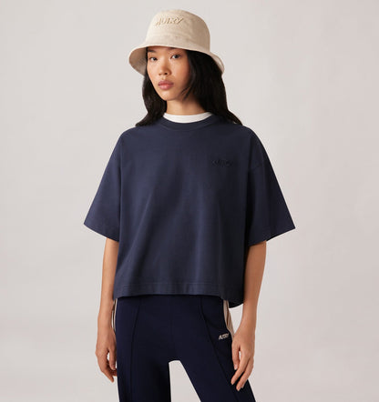 TONAL LOGO BOXY TEE WOMAN - AUTRY Quality
