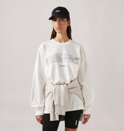 LANDSCAPE LONG-SLEEVE TEE WOMAN - AUTRY Quality