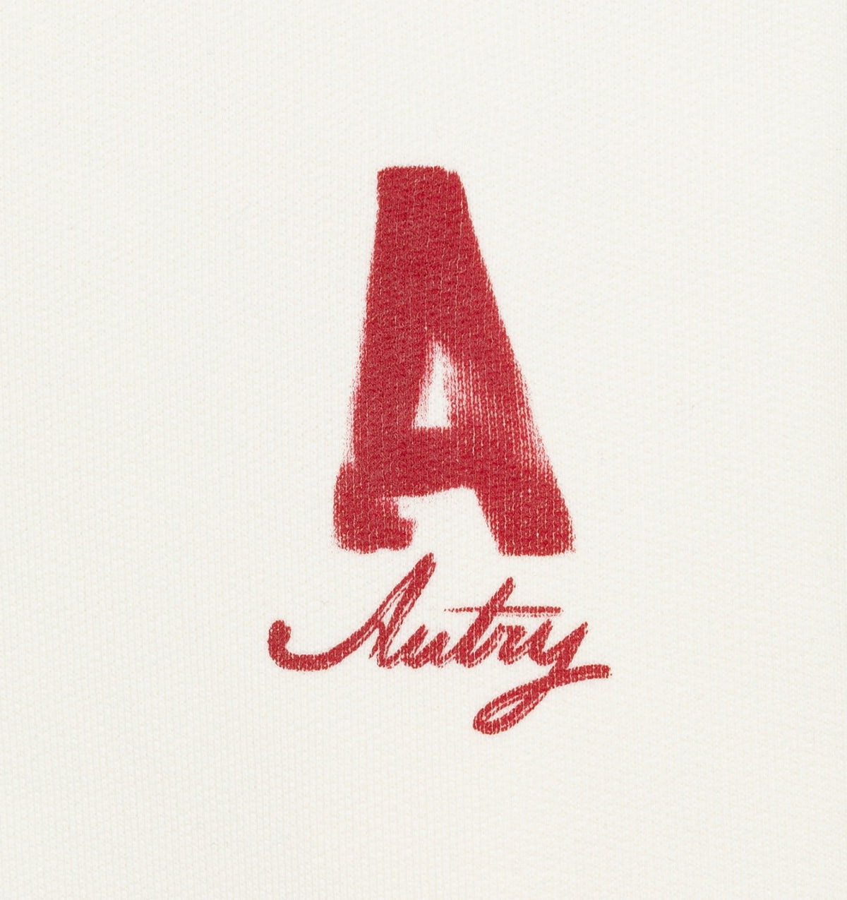 HERITAGE SWEATSHIRT WITH WASHED EFFECT UNISEX - AUTRY Essential