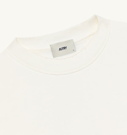 HERITAGE SWEATSHIRT WITH WASHED EFFECT UNISEX - AUTRY Essential