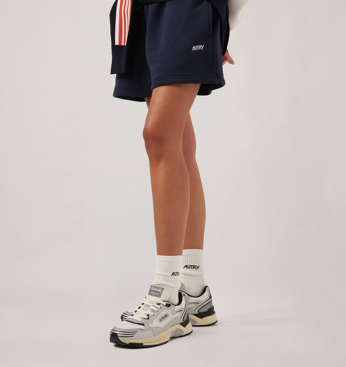 SOCKS WITH JACQUARD LOGO UNISEX - AUTRY Essential
