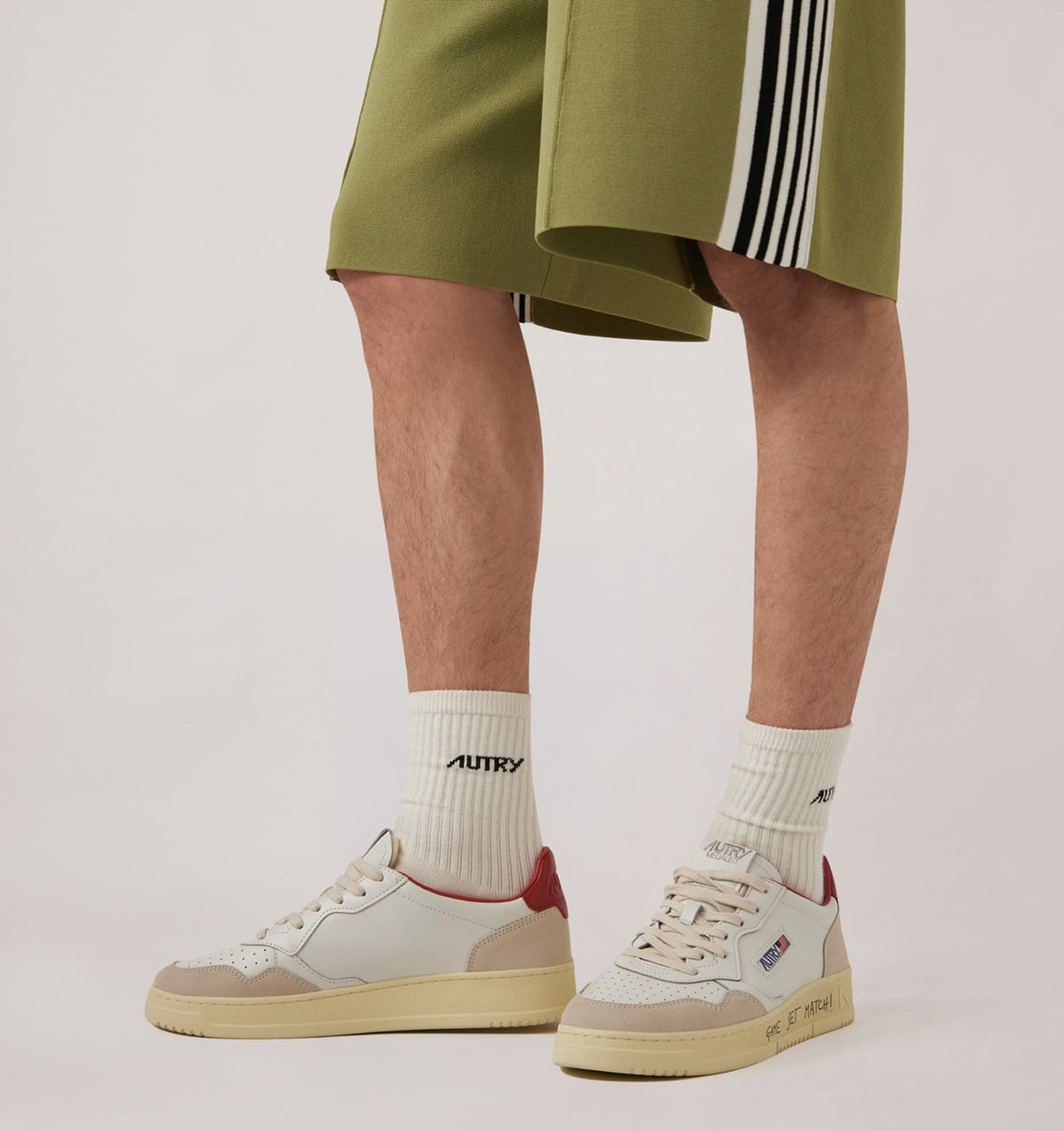 SOCKS WITH JACQUARD LOGO UNISEX - AUTRY Essential