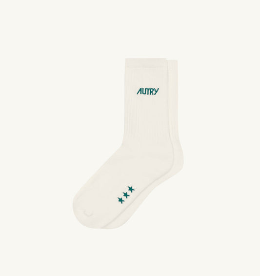 SOCKS WITH JACQUARD LOGO UNISEX - AUTRY Value