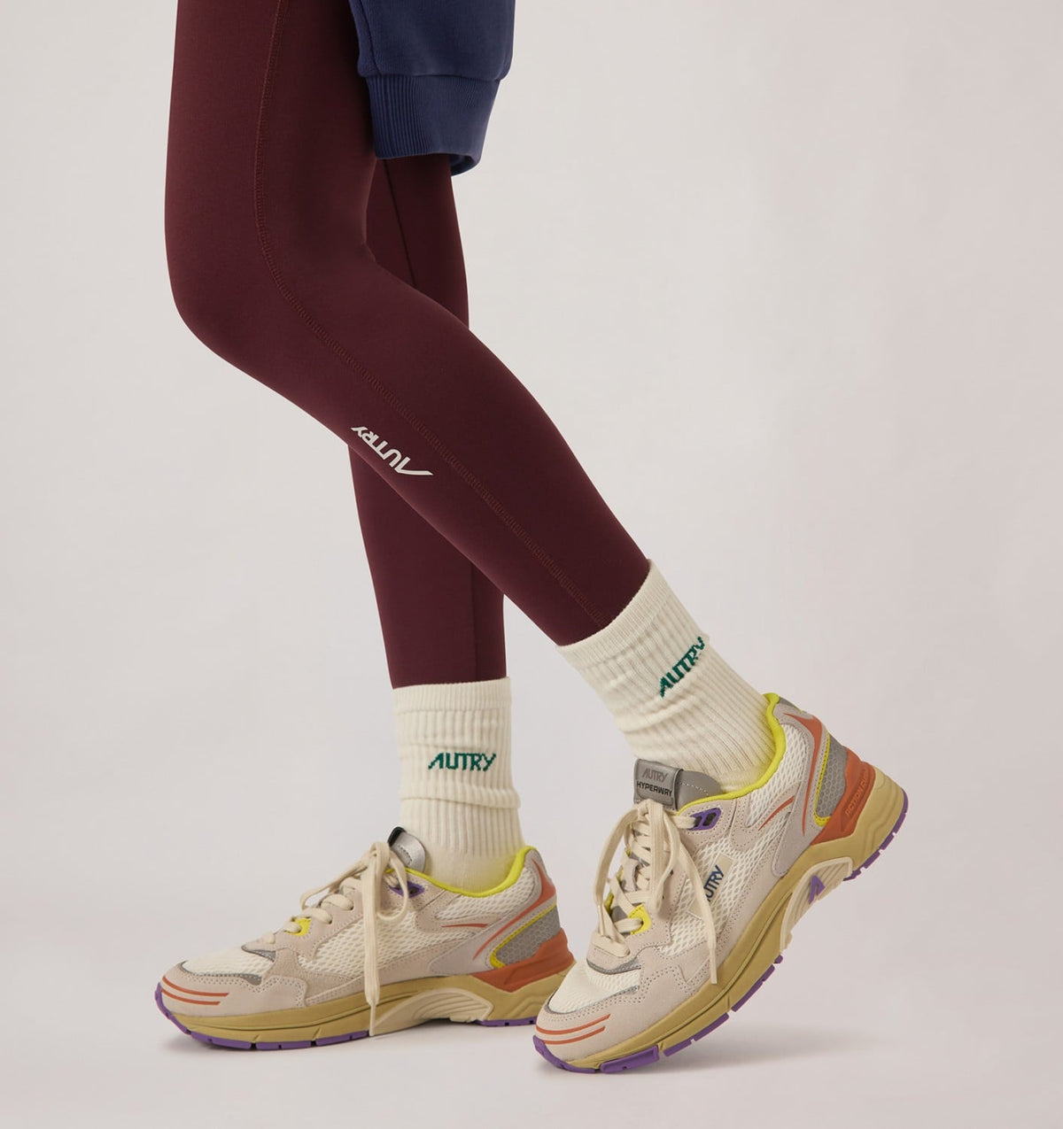 SOCKS WITH JACQUARD LOGO UNISEX - AUTRY Value