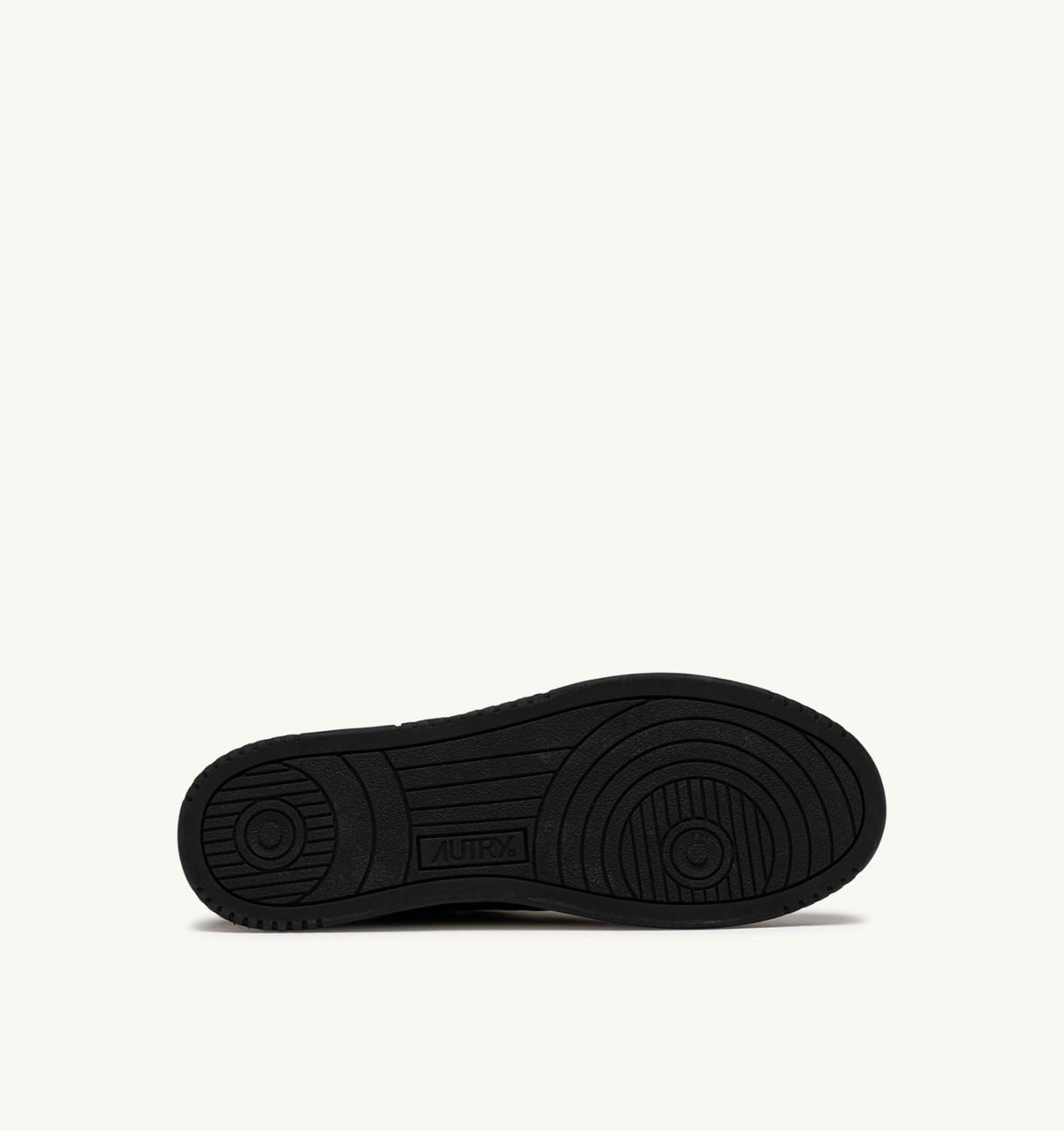 MEDALIST LOW SUPER VINTAGE SNEAKERS IN BLACK LEATHER AND DRAGON MESH - AUTRY Value
