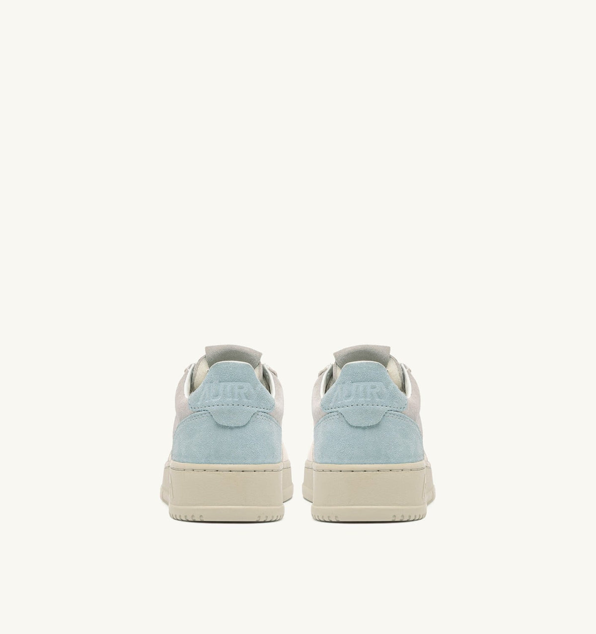 MEDALIST LOW TRICOLOR SNEAKERS IN SUEDE COLOR WHITE SKY AND LOFT - AUTRY Value