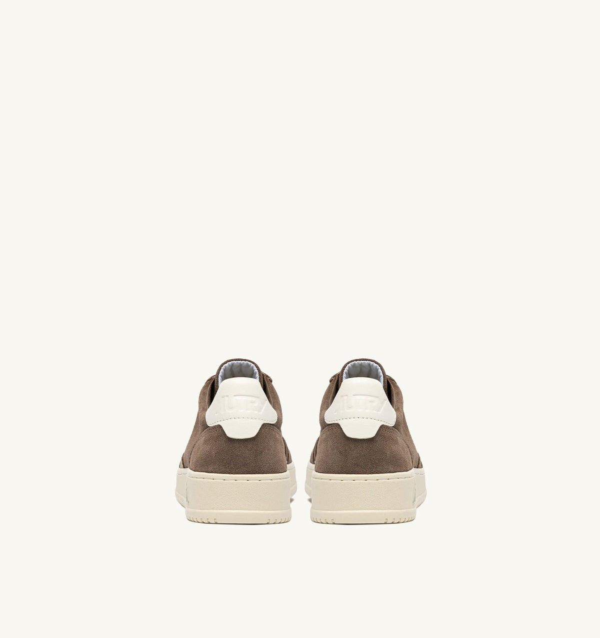 MEDALIST LOW SNEAKERS IN CIGAR AND WHITE SUEDE - AUTRY Classic