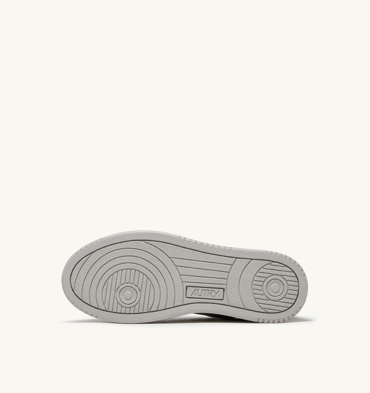 MEDALIST LOW BICOLOR SNEAKERS IN WHITE AND VAPOR LEATHER - AUTRY Essential