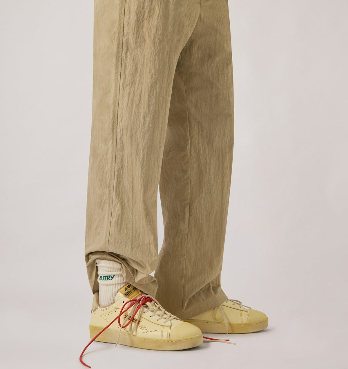 DALLAS LOW SUPER VINTAGE SNEAKERS IN MARSHMALLOW LEATHER - AUTRY Latest