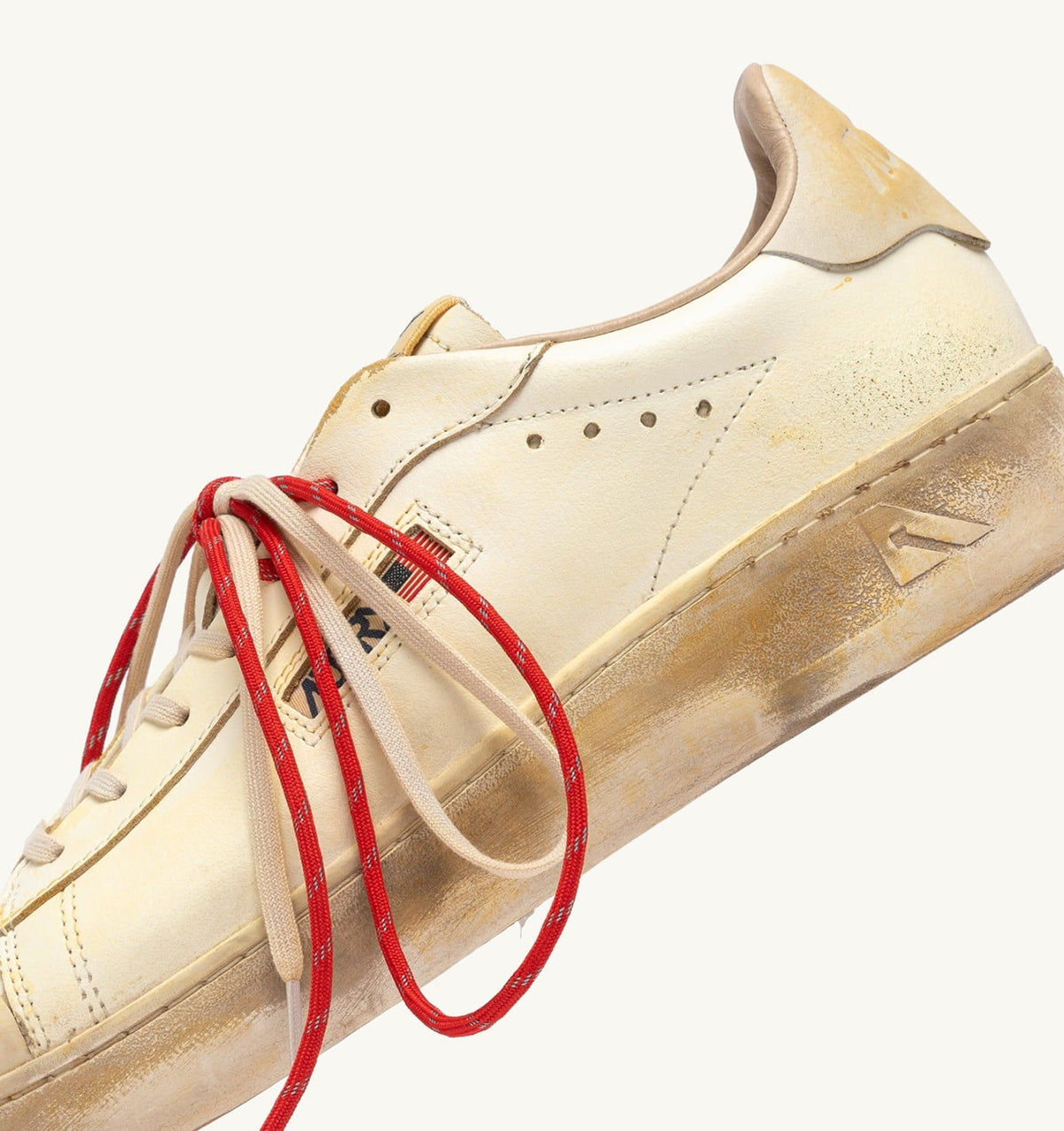 DALLAS LOW SUPER VINTAGE SNEAKERS IN MARSHMALLOW LEATHER - AUTRY Latest