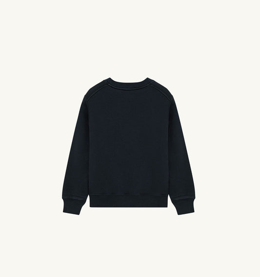 CREWNECK SWEATSHIRT WITH EMBROIDERED AUTRY LOGO KIDS - AUTRY Latest