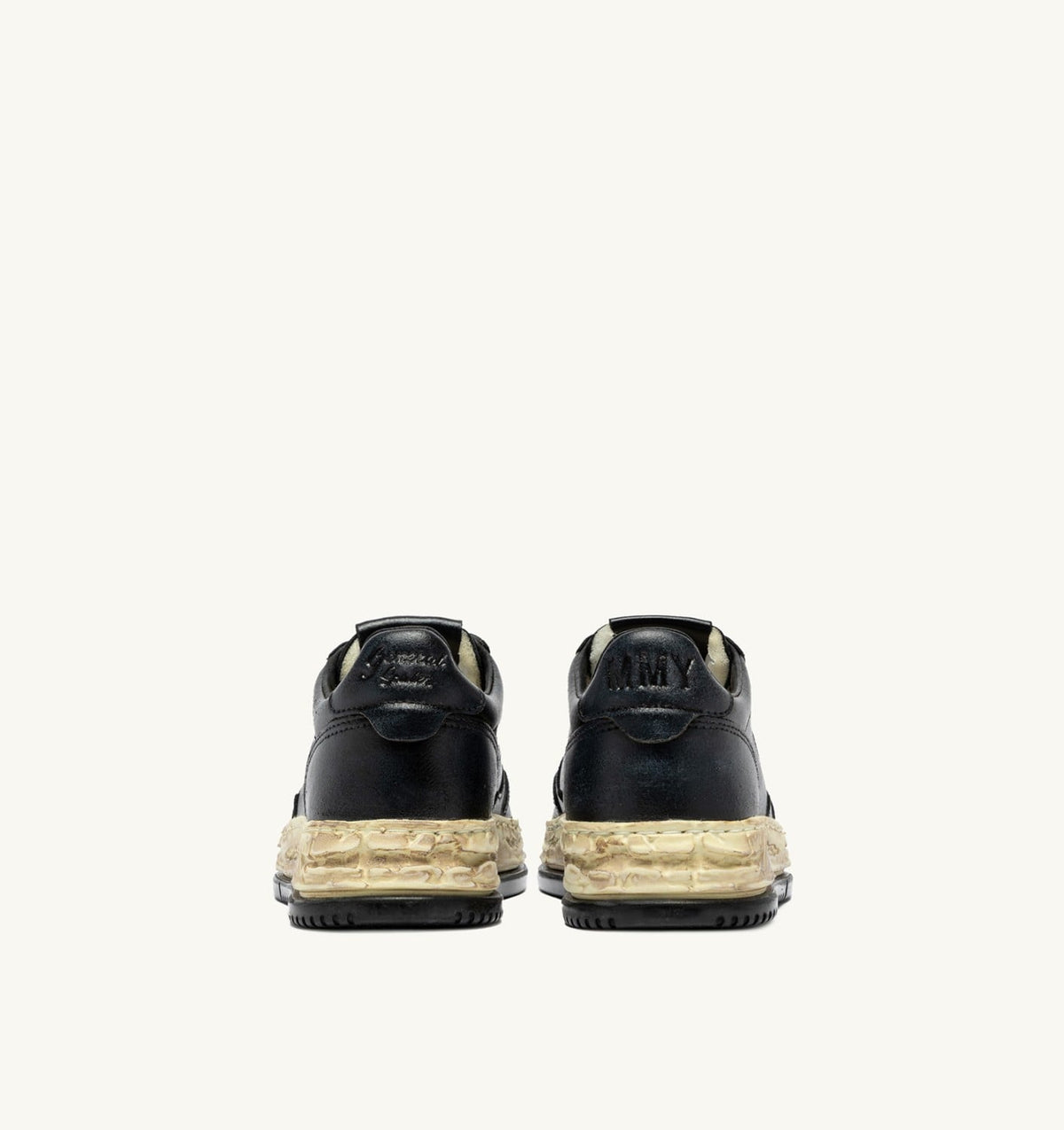 MEDALIST LOW SUPER VINTAGE 'Autry x Maison MIHARA YASUHIRO General Scale.' SNEAKERS IN BLACK LEATHER - AUTRY Latest