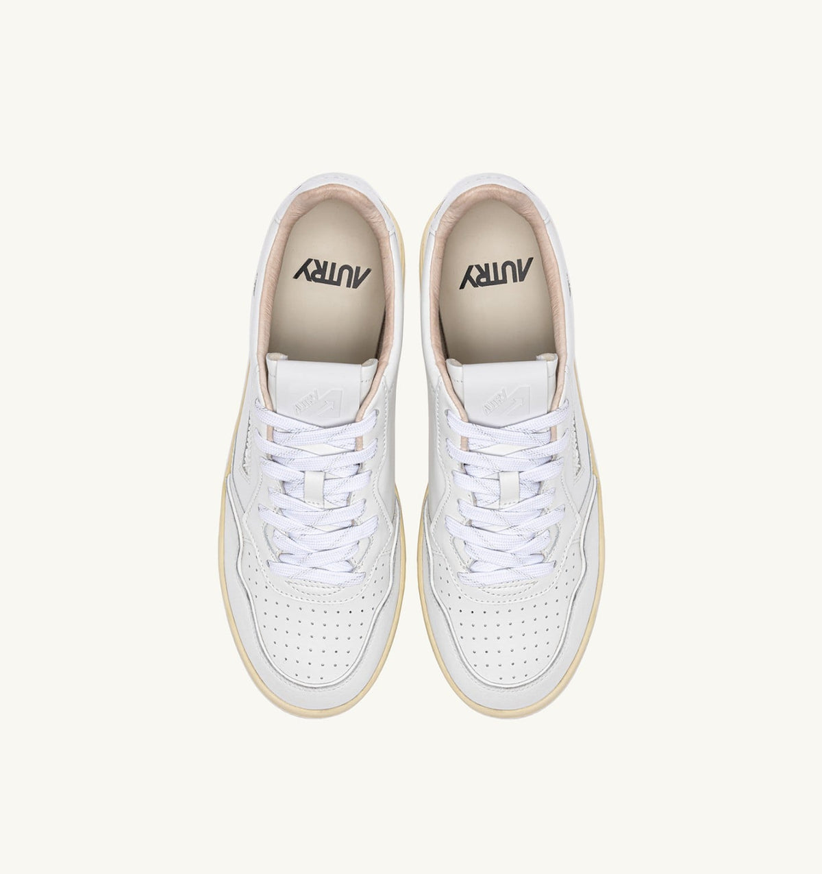 GOLF LOW SNEAKERS IN WHITE LEATHER - AUTRY Everyday