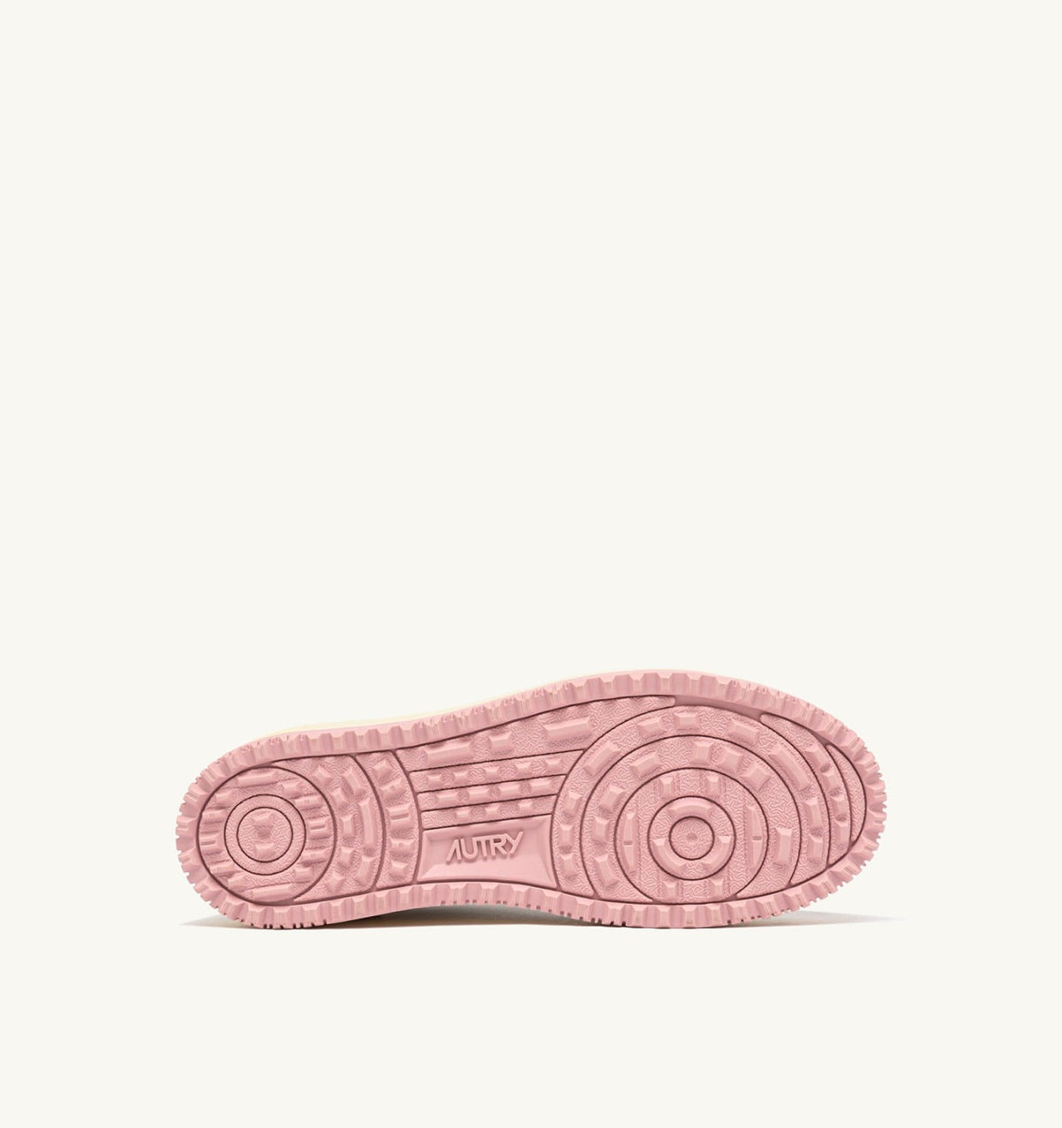 GOLF LOW SNEAKERS IN WHITE AND CORAL BLUSH LEATHER - AUTRY Value