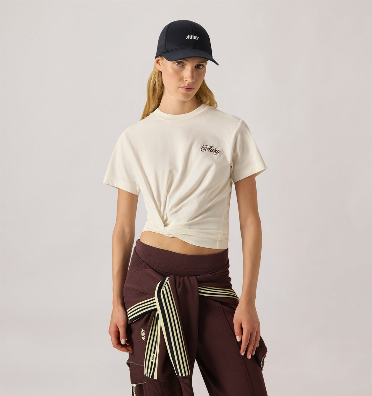 CLASSY LOGO T-SHIRT FOR WOMAN - AUTRY Quality