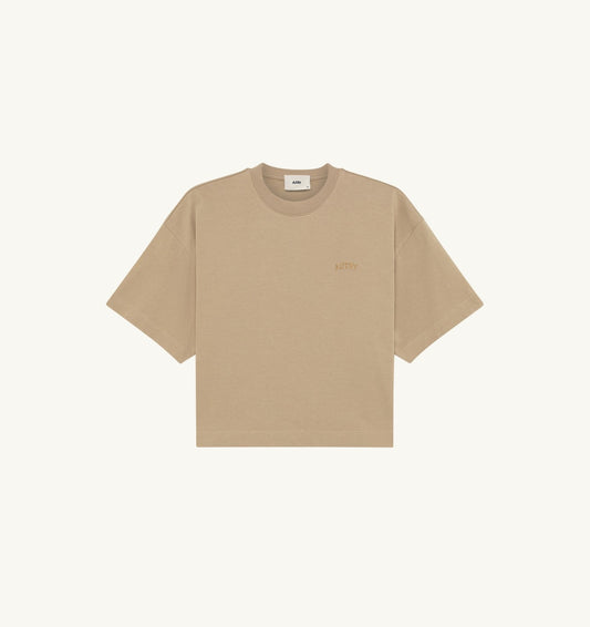 BOXY T-SHIRT WITH TONAL LOGO FOR WOMAN - AUTRY Value