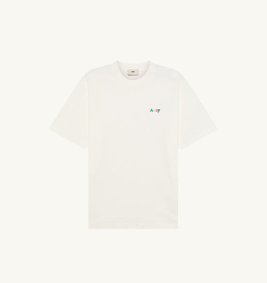 T-SHIRT WITH MULTICOLOR LOGO UNISEX - AUTRY Essential