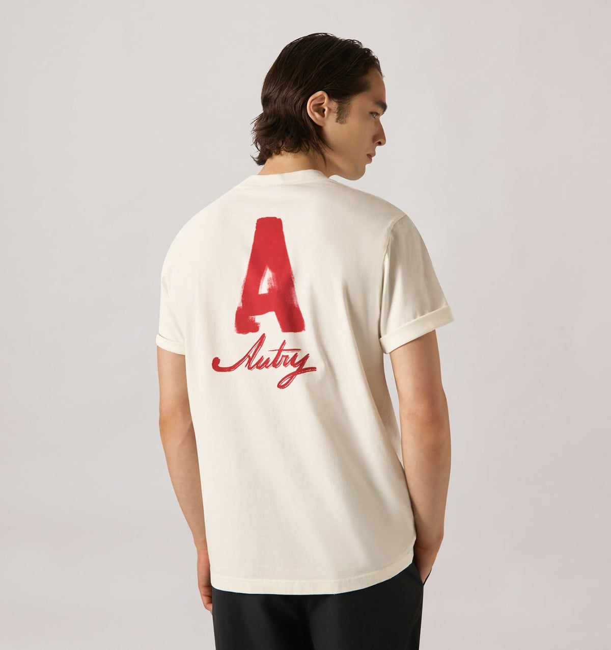 HERITAGE T-SHIRT WITH WASHED EFFECT UNISEX - AUTRY Value