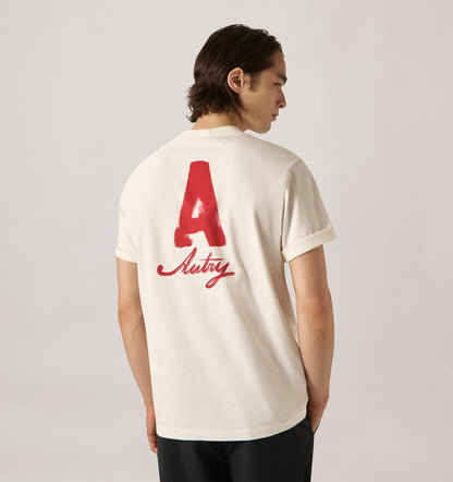 HERITAGE T-SHIRT WITH WASHED EFFECT UNISEX - AUTRY Value