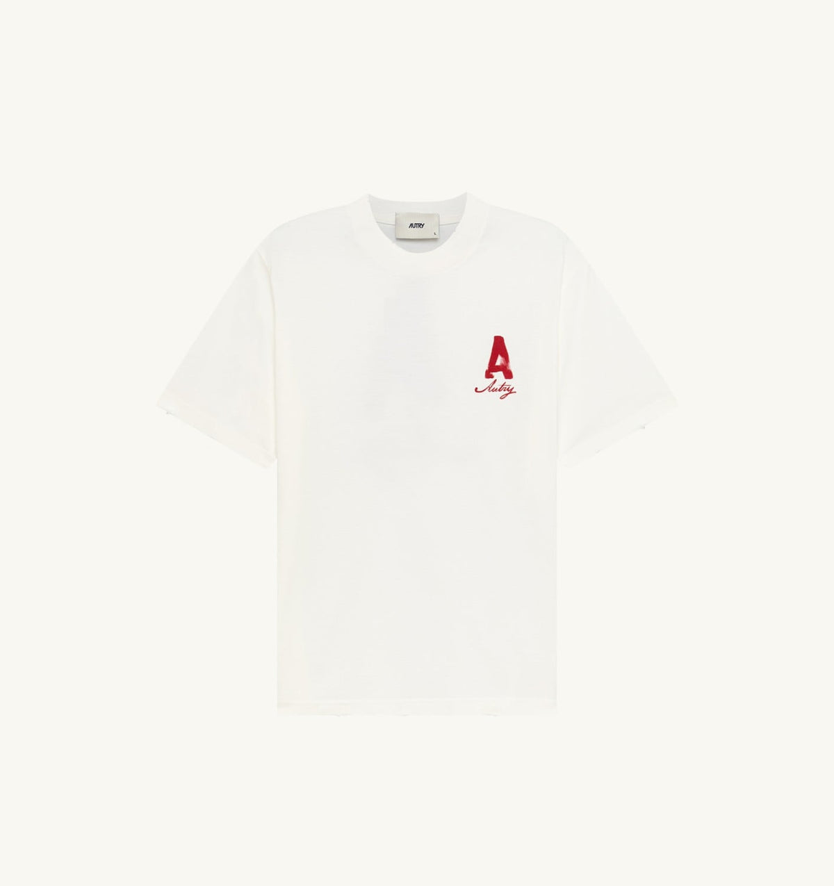 HERITAGE T-SHIRT WITH WASHED EFFECT UNISEX - AUTRY Value