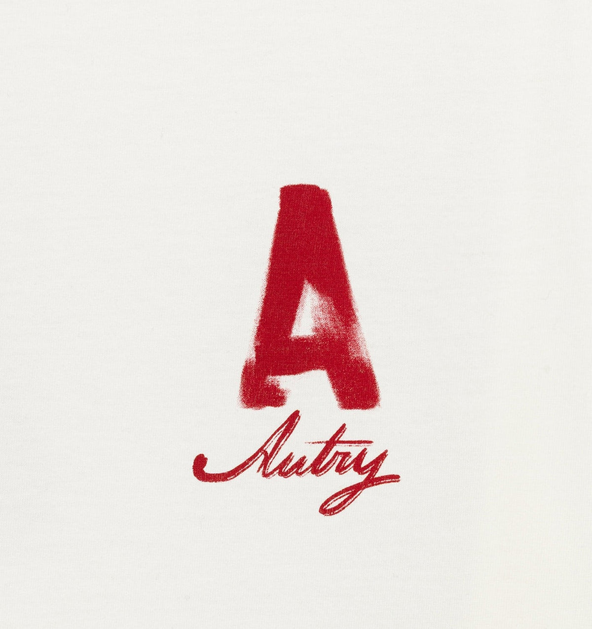 HERITAGE T-SHIRT WITH WASHED EFFECT UNISEX - AUTRY Value