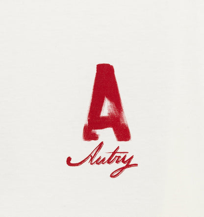 HERITAGE T-SHIRT WITH WASHED EFFECT UNISEX - AUTRY Value