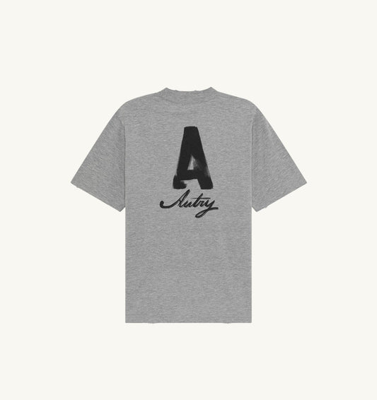 HERITAGE T-SHIRT WITH WASHED EFFECT UNISEX - AUTRY Great Value
