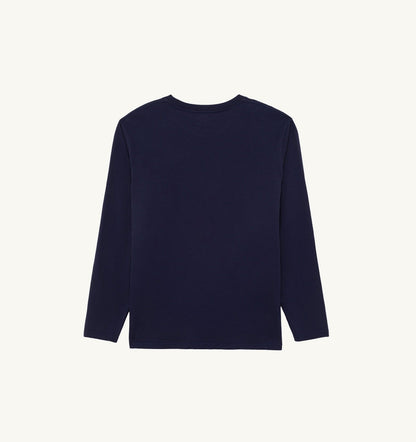LONG-SLEEVE EMBROIDERED LOGO TEE UNISEX - AUTRY Classic