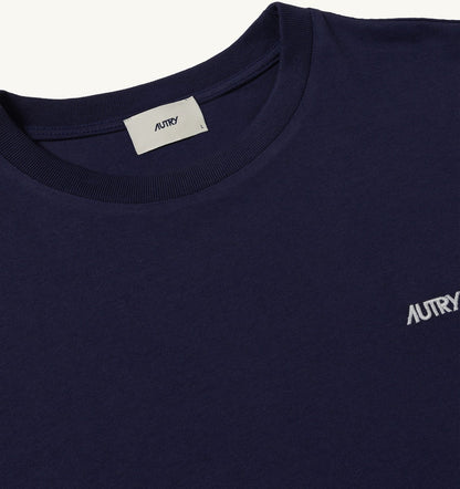 LONG-SLEEVE EMBROIDERED LOGO TEE UNISEX - AUTRY Classic