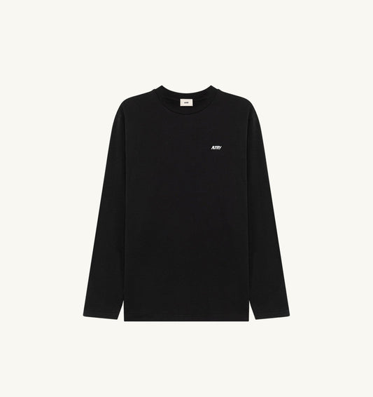 LONG-SLEEVE T-SHIRT WITH EMBROIDERED LOGO UNISEX - AUTRY Essential