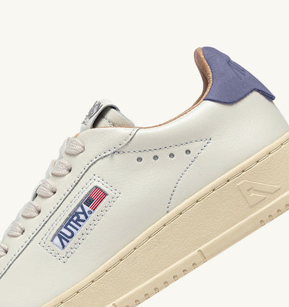 DALLAS LOW SNEAKERS IN MARSHMALLOW AND TEMPEST LEATHER - AUTRY Everyday
