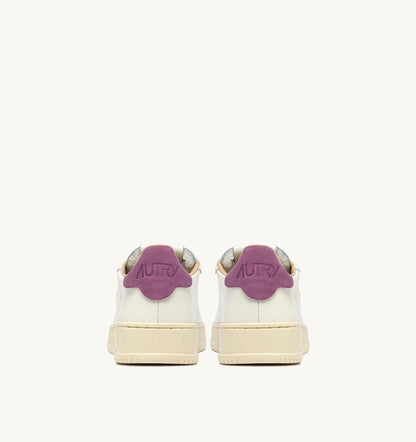DALLAS LOW SNEAKERS IN FLORENCE AND MARSHMALLOW LEATHER - AUTRY Great Value