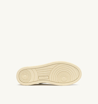 DALLAS LOW SNEAKERS IN FLORENCE AND MARSHMALLOW LEATHER - AUTRY Great Value