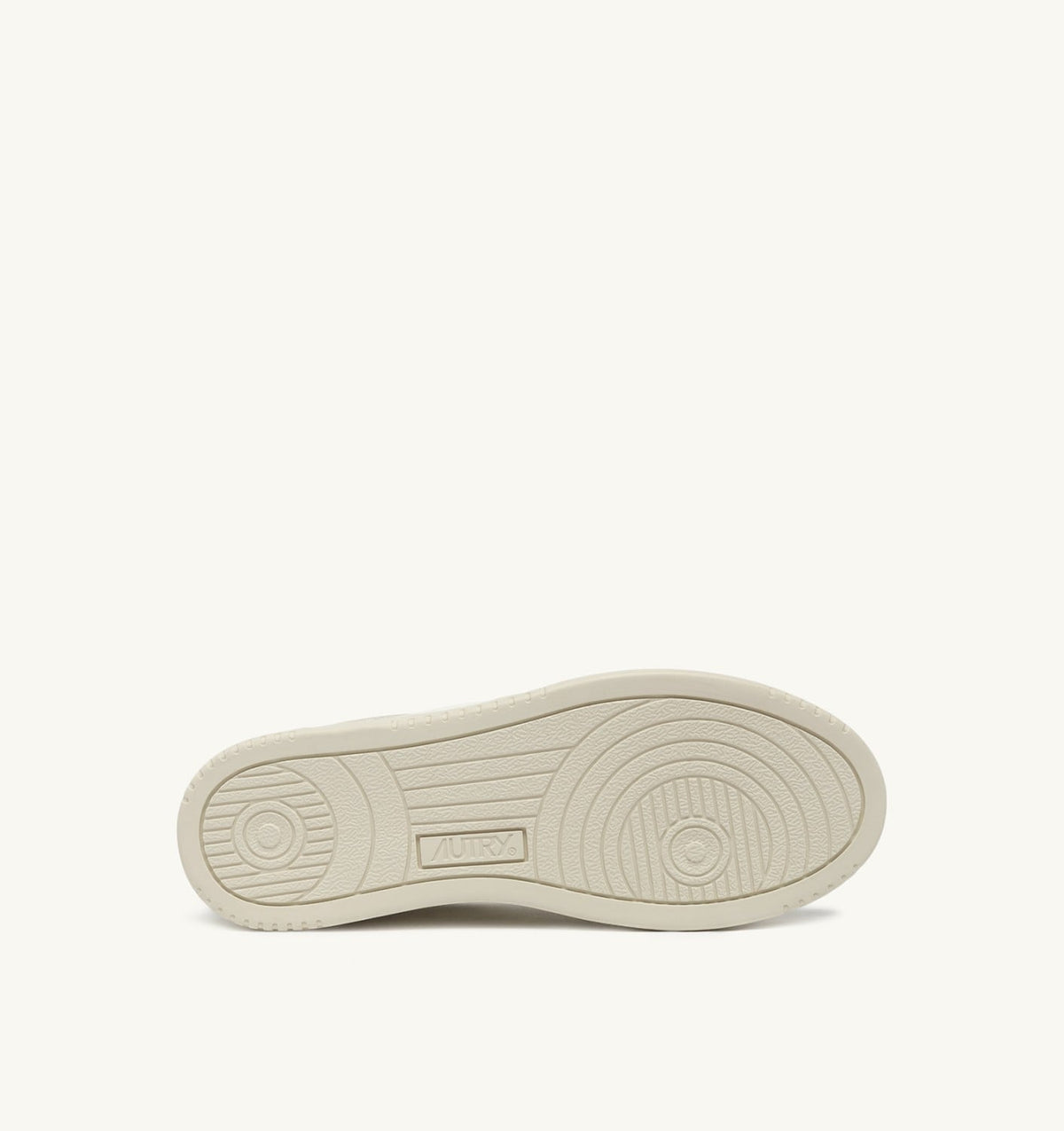 MED-WAY SNEAKERS IN LEATHER COLOR MARSHMALLOW AND WHITE - AUTRY Classic